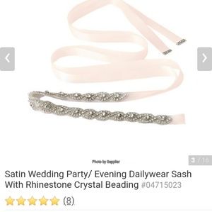 Bridal sash